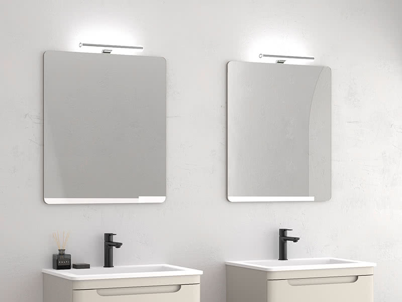 Espejo LED hexagonal para Baño con Antivaho Mare Eurobath